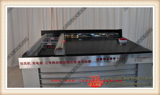 雙風(fēng)機(jī)、雙電源、自動(dòng)切換，三專二閉鎖演示裝置