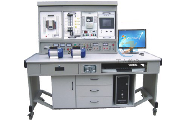 PLC、伺服驅(qū)動(dòng)、步進(jìn)驅(qū)動(dòng)、變頻調(diào)速、觸摸屏綜合實(shí)訓(xùn)裝置